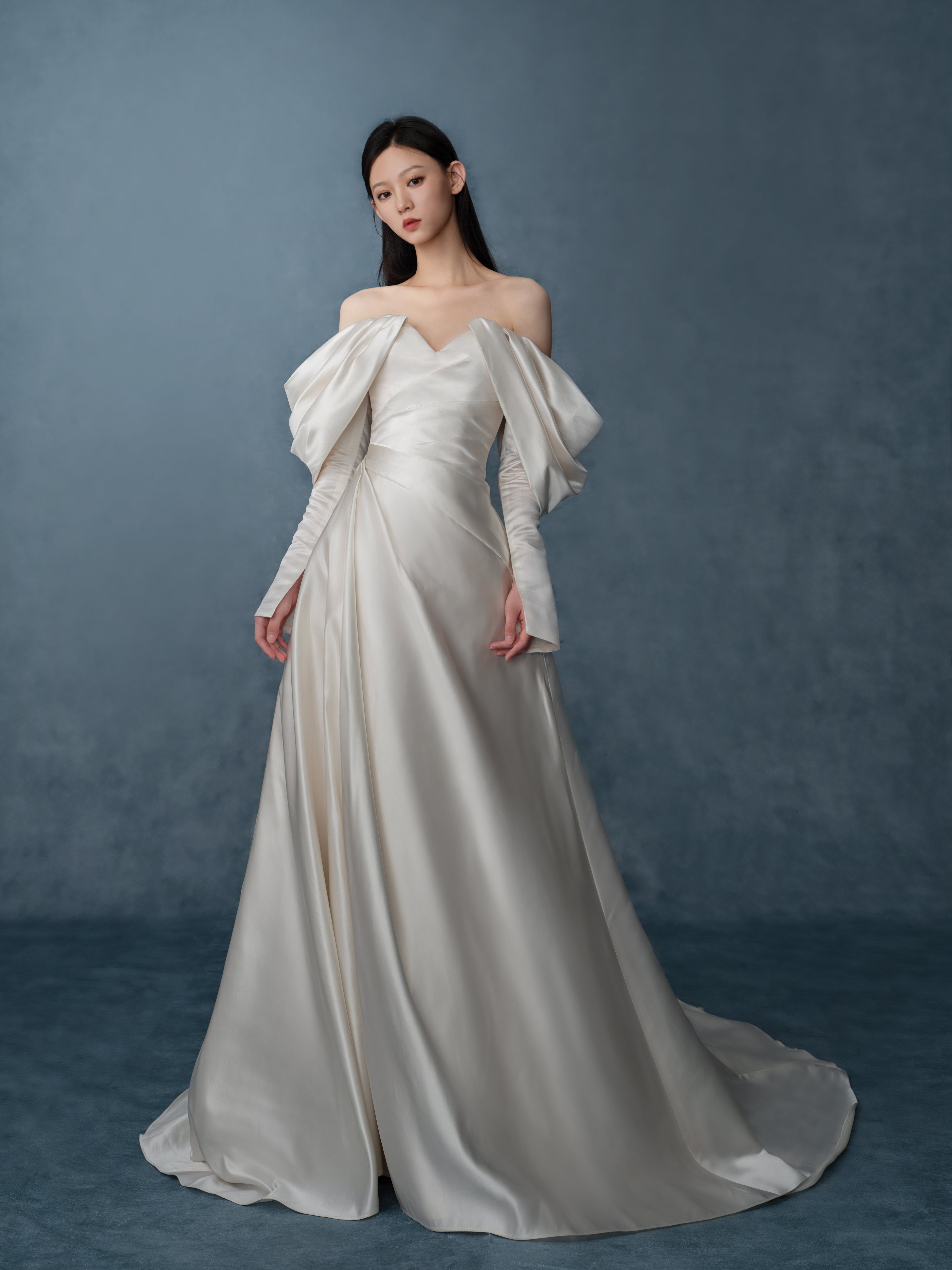 白鹭立雪 Egrets in snow